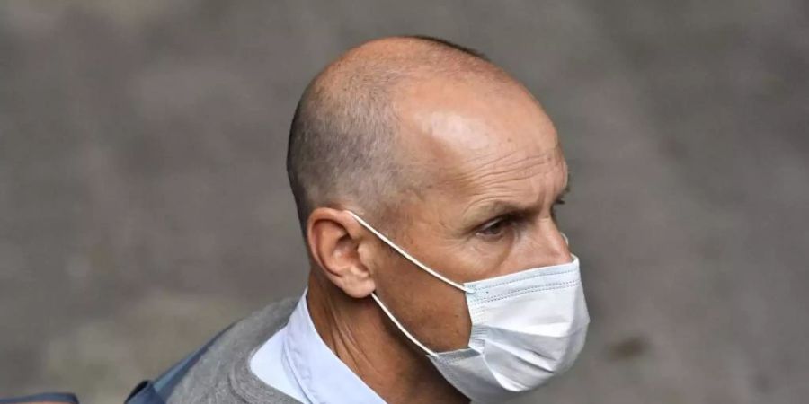 Heiko Herrlich ist der Trainer des FC Augsburg. Foto: Martin Meissner/AP-Pool/dpa