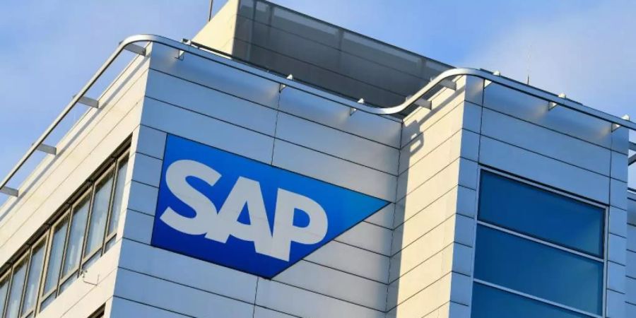 SAP hat in Zeiten von Corona einen guten Lauf. Foto: Uwe Anspach/dpa