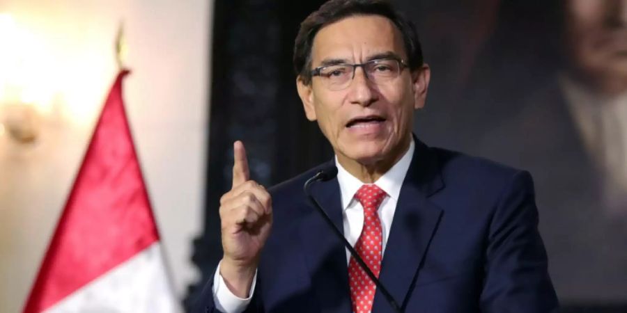 Perus Präsident Martín Vizcarra