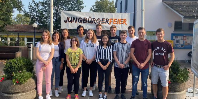 Jungbürgerfeier in Sennwald.