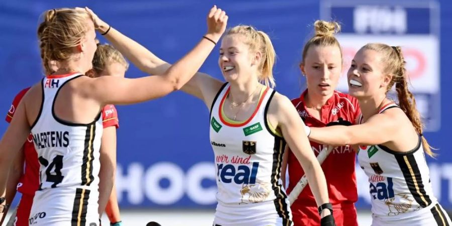 Die deutschen Hockey-Damen haben erneut einen Sieg über Belgiens Frauen geholt. Foto: Frank Uijlenbroek/dpa