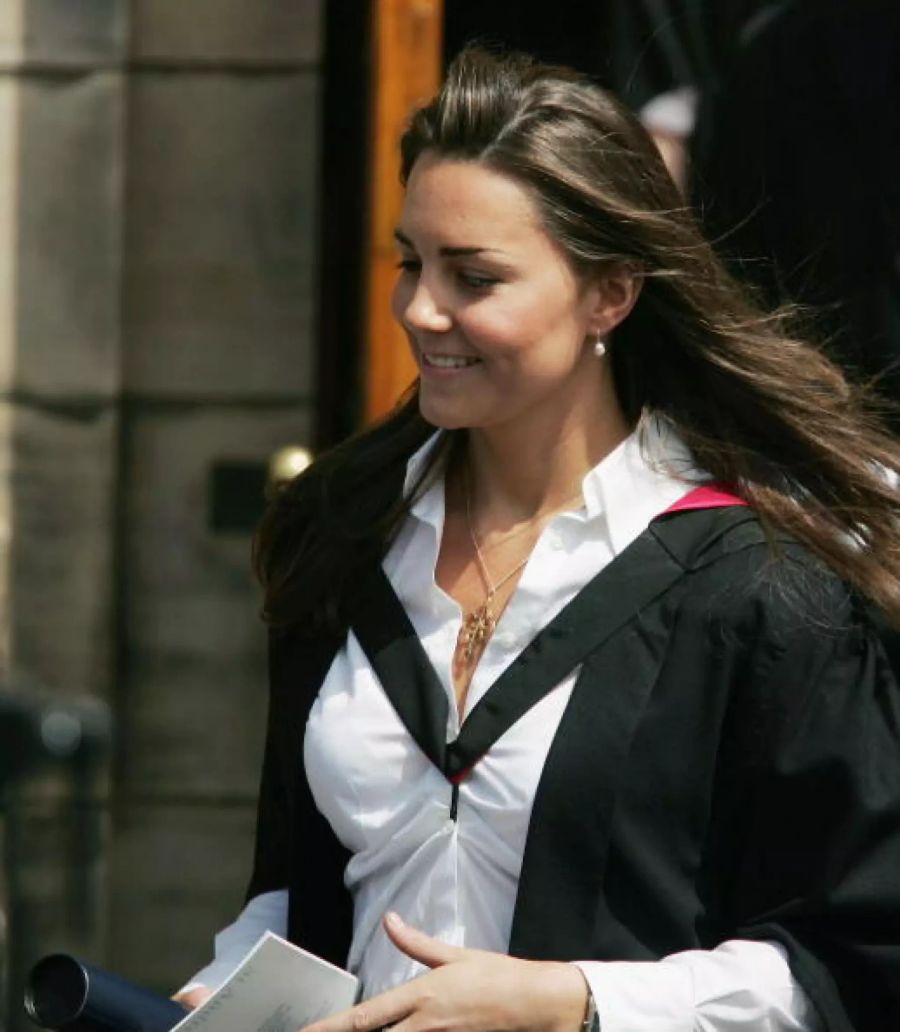 Kate Middleton bei ihrem Uni-Abschluss.