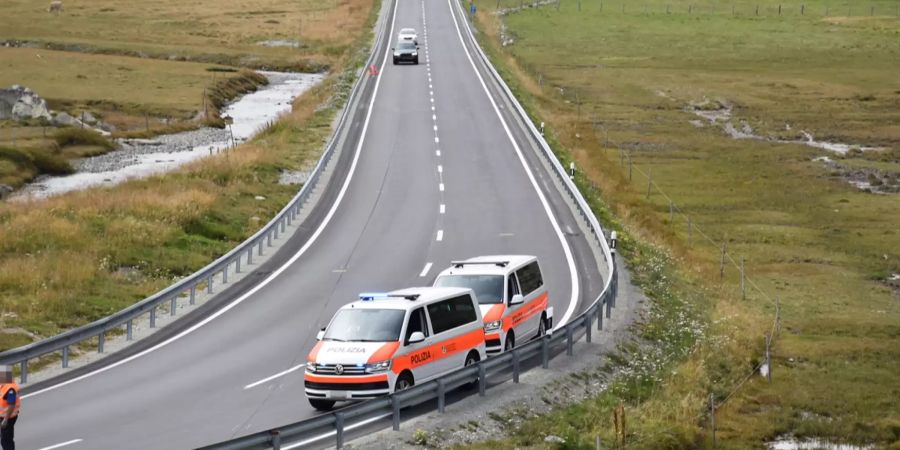 Während einer Stunde war die Nationalstrasse nur einseitig passierbar.