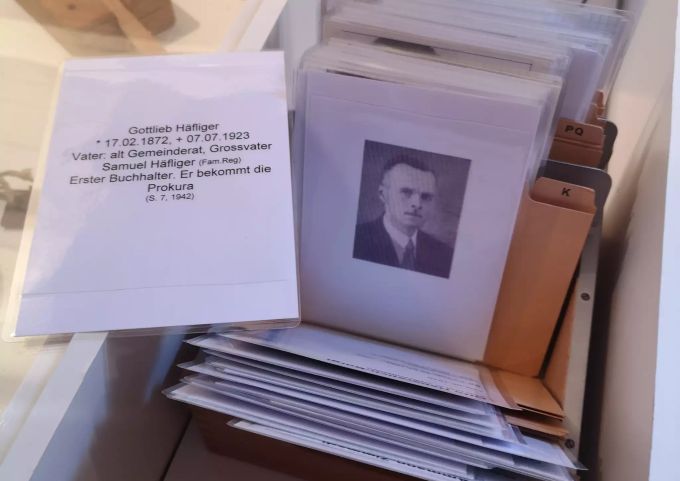 Akten zum Personalwesen. Industriemuseum Oberentfelden