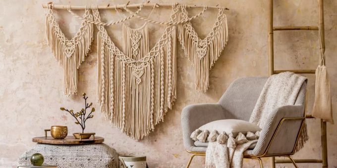 Wandschmuck: Wandteppich. Wandschmuck