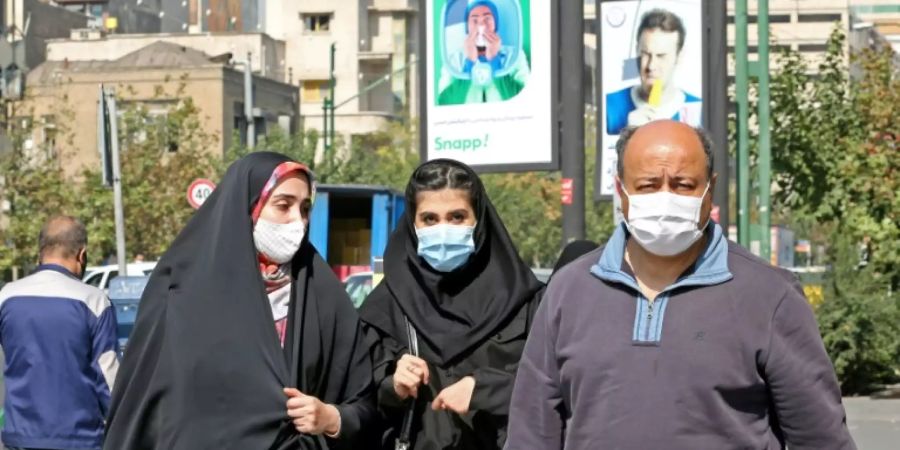 Strassenszene in Teheran