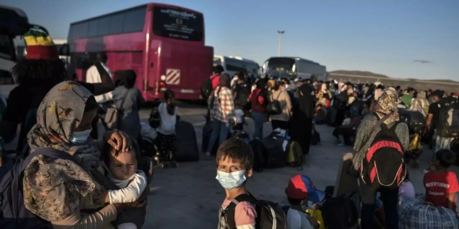 Flüchtlinge in Griechenland