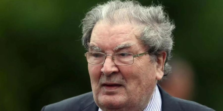 John Hume, ehemaliger Vorsitzender der Social Democratic and Labour Party (SDLP). Der nordirische Friedensnobelpreisträger ist tot. Foto: Niall Carson/PA Wire/dpa