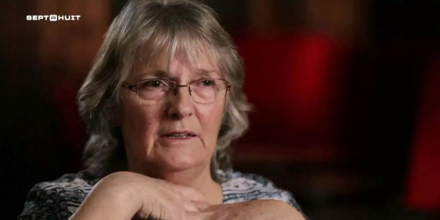 Jacqueline Sauvage in einem Interview mit TF1 im Jahr 2017