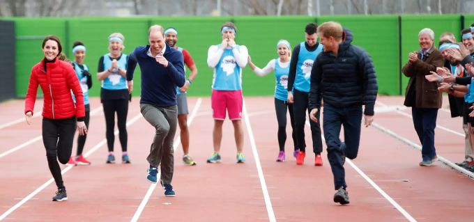 Der Beweis: Die Sprint-Szene hat sich tatsächlich so abgespielt, Meghan wurde nicht ausradiert. meghan markle