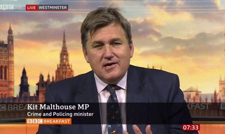 Kit Malthouse BBC Coronavirus