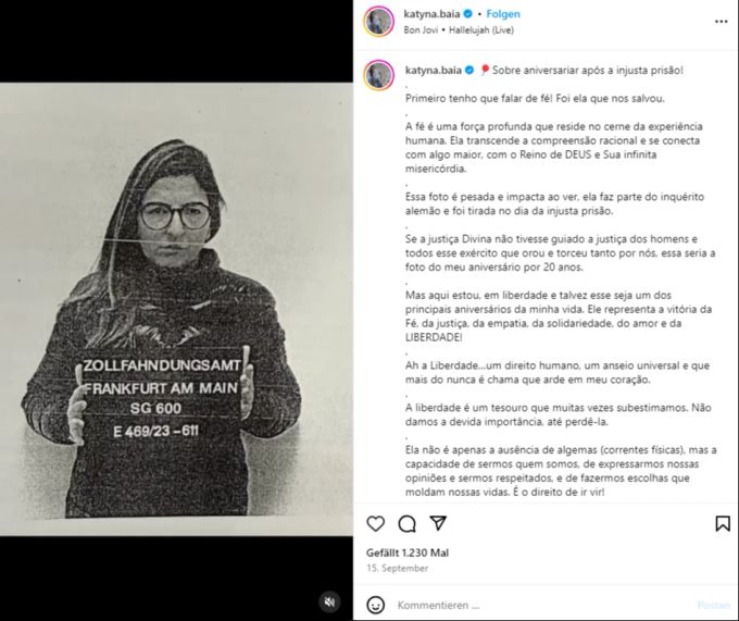 Zwei Brasilianerinnen wurden Gepäckstücke mit Drogen untergeschoben. Verhaftet