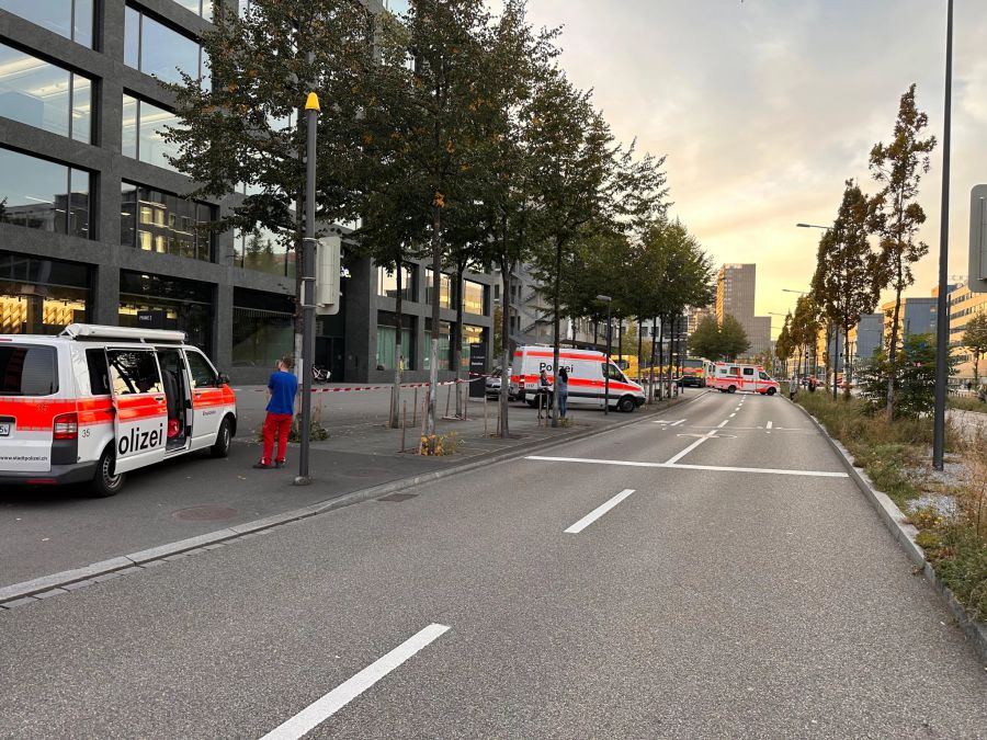 Es hat sich ein Chemie-Unfall ereignet.