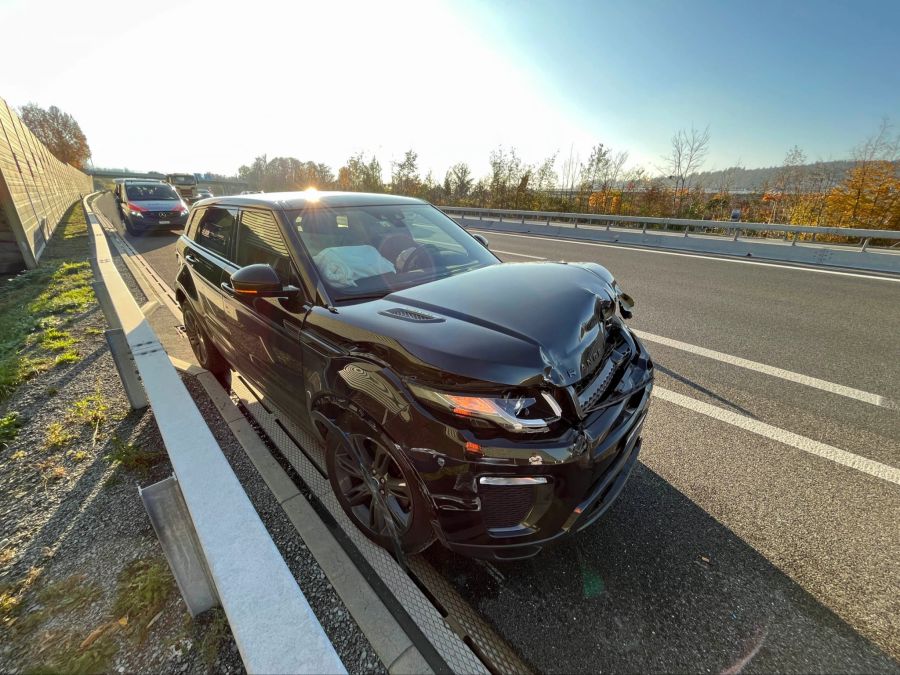 Kollision auf A14