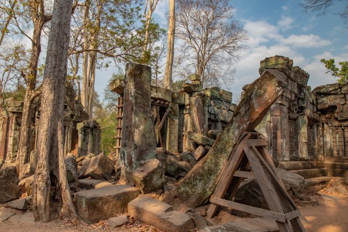 Die Ruinen von Koh Ker. koh ker