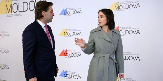 Baerbock - «Stehen Schulter an Schulter mit Ukraine und Moldau»