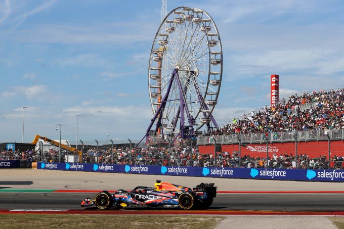 Max Verstappen (Red Bull) beim US-Grand-Prix der Formel 1. Max Verstappen Formel 1