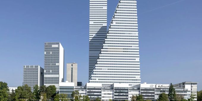 Hauptsitz des Pharmakonzerns Roche in Basel (Archivbild). Roche