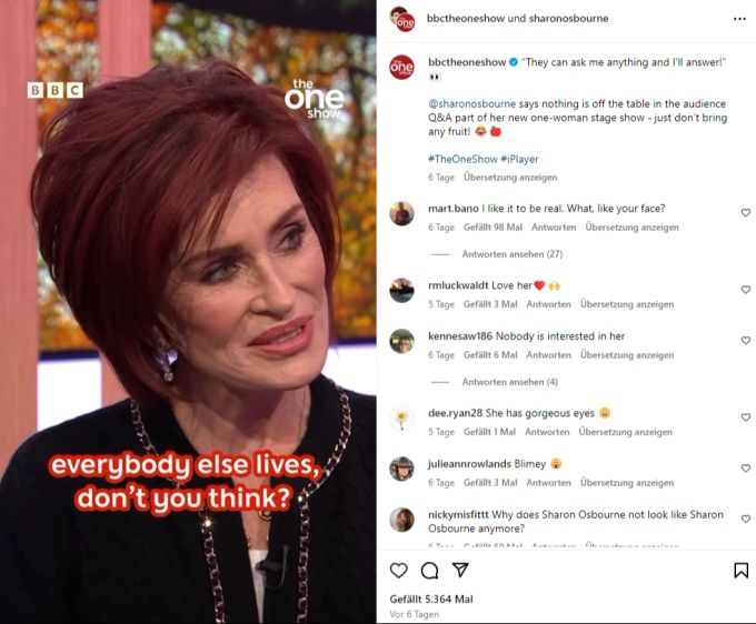 Sharon Osbourne
