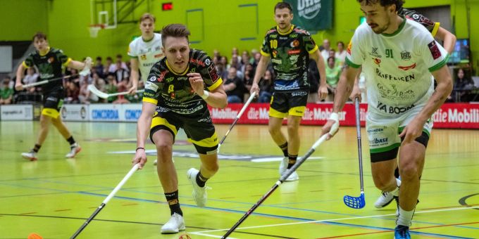 Der UHC Waldkirch-St. Gallen gewinnt das Heimspiel gegen die Tigers aus Langnau Waldkirch-St. Gallen vs Tigers Langnau