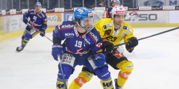 Der SCB holt in Kloten drei Punkte. National League SC Bern