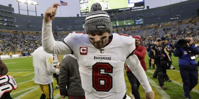 Baker Mayfield überzeugt bei den Bucs in der NFL. NFL