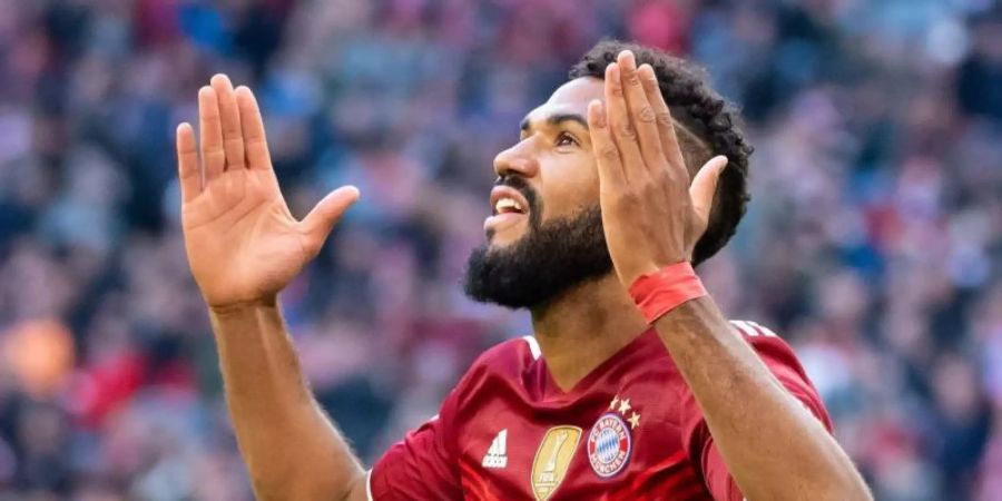 Bayern-Stürmer Eric Maxim Choupo-Moting wird beim Afrika Cup für Kamerun auf Torejagd gehen. Foto: Sven Hoppe/dpa