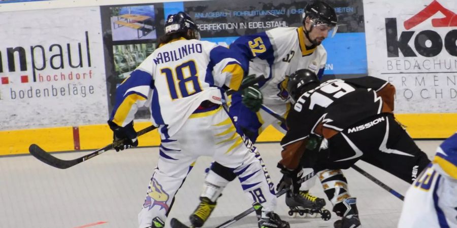 Der Inline-Hockey-Club HC Sidewinders von Affoltern am Albis.