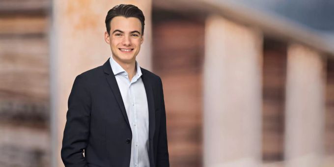 Marc Rüdisüli ist der neue Präsident der Jungen Mitte. Marc Rüdisüli