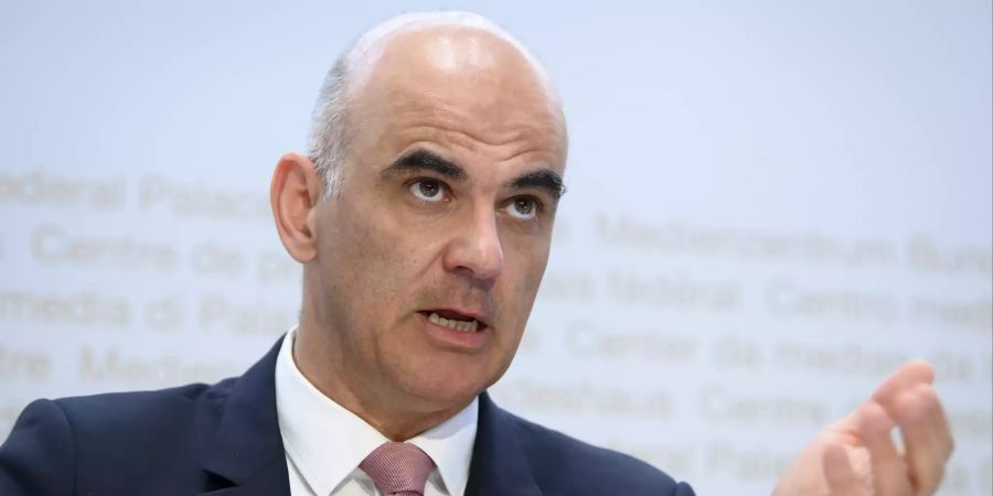 Alain Berset Bundesrat Coronavirus