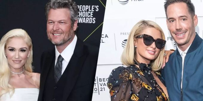 Gwen Stefani und Paris Hilton besiegelten 2021 ihr Liebesglück. Promis - Hochzeiten