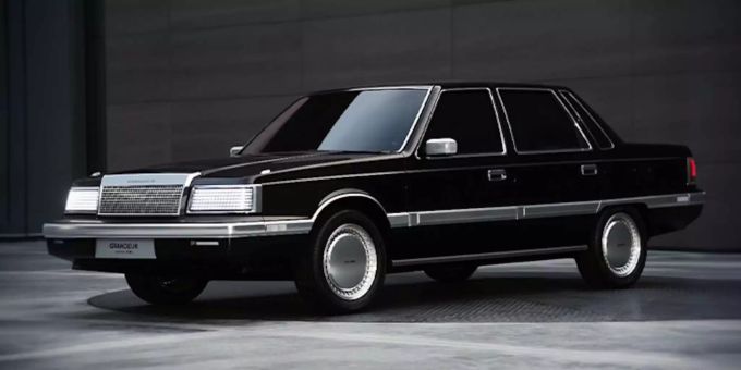 Der Hyundai Grandeur Heritage Series begeistert vor allem mit seinem traumhaften Interieur Hyundai Grandeur Heritage Series