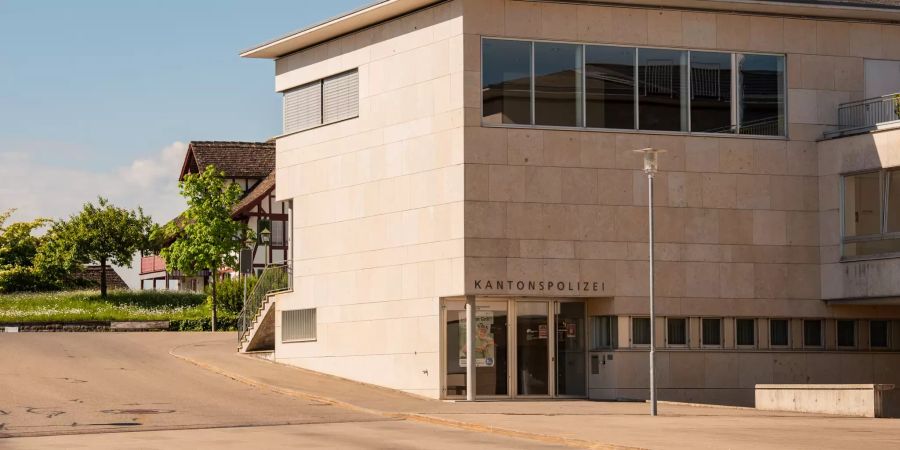Die Kantonspolizei in Gossau (ZH).