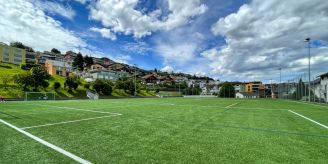 Hergiswil NW - Hergiswiler Naturrasen-Sportplatz wird saniert