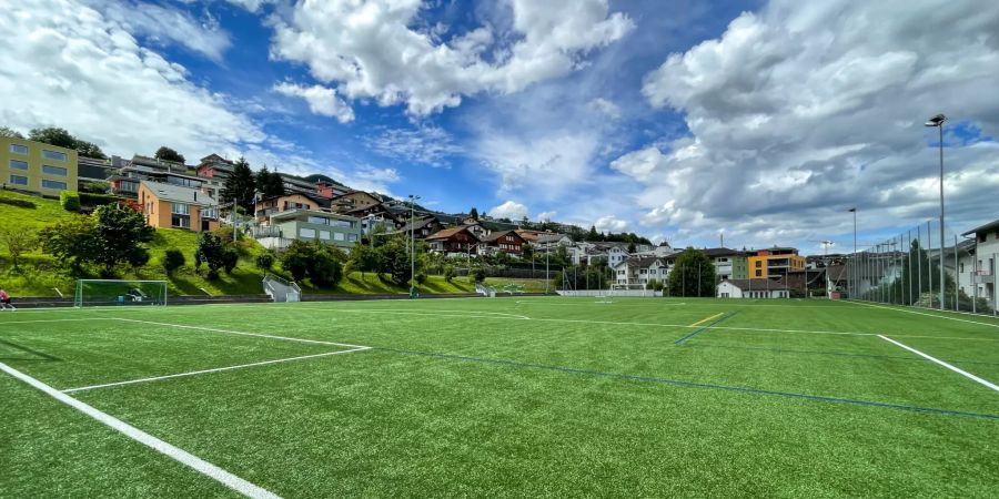 Fussballplatz Hergiswil.