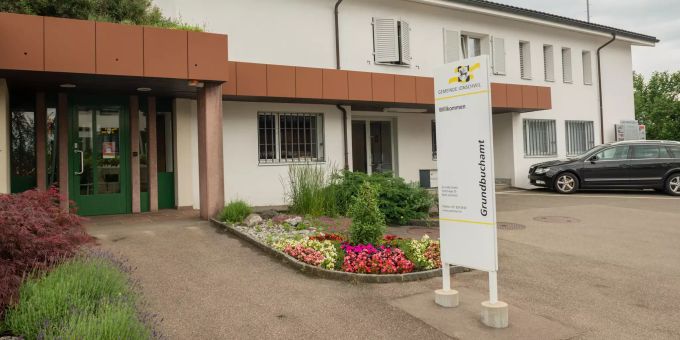 Das Grundbuchamt in Jonschwil. Das Grundbuchamt in Jonschwil.