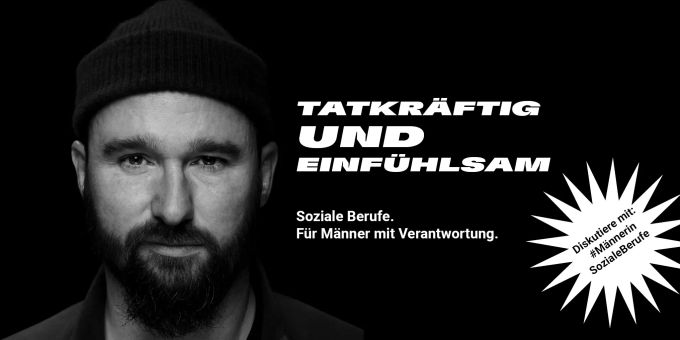 Christoph ist Sozialpädagoge. Männer in sozialen Berufen