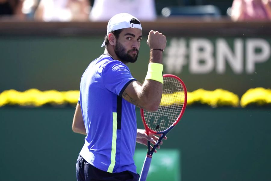 Wimbledon-Finalist Matteo Berrettini wird an den diesjährigen ATP Finals dabei sein.