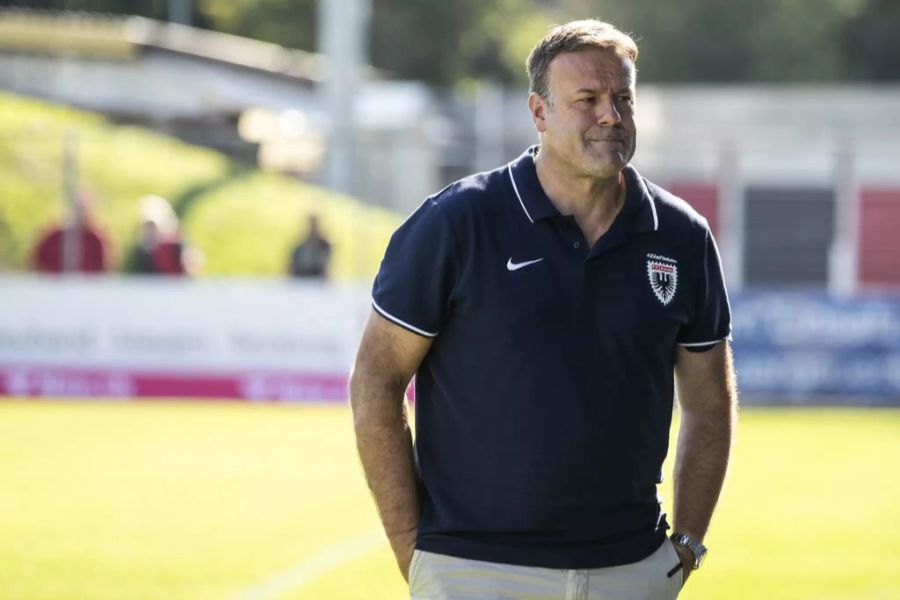 Ausgerechnet der heutige Basel-Trainer Patrick Rahmen schenkte dem jungen Goalie damals das Vertrauen. (Archivbild)