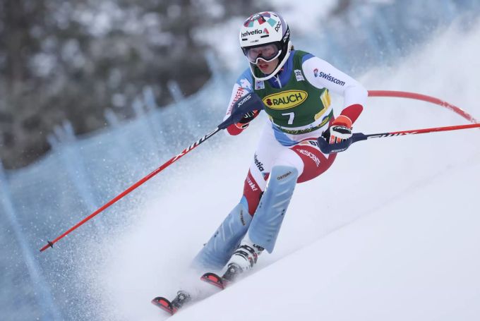 Michelle Gisin hat genau wie Wendy Holdener den Umständen entsprechend abgeliefert. Am Sonntag geht es weiter. Finland Alpine Skiing