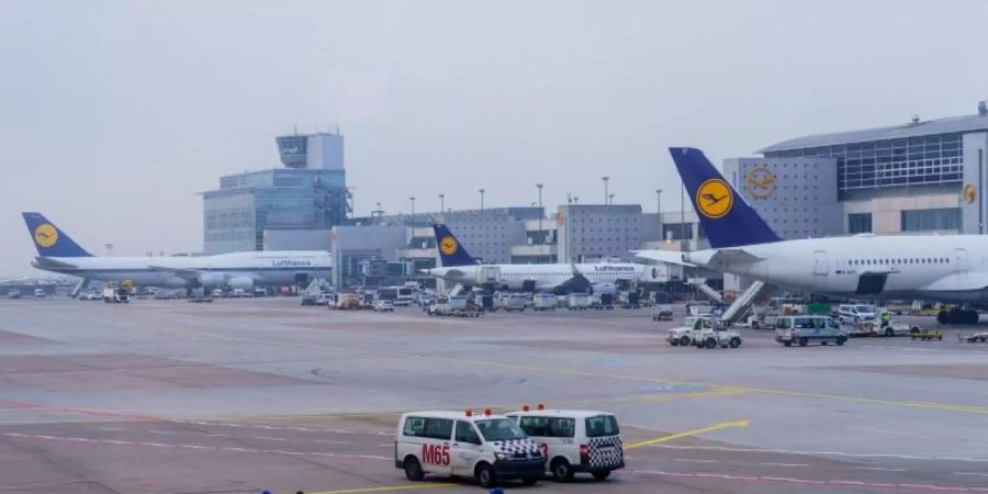 Die Infrastruktureinrichtungen am Frankfurter Flughafen sehen sich gut gerüstet für eine nächste Corona-Welle. Foto: Andreas Arnold/dpa