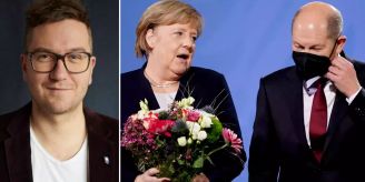 Halleluja-Kolumnist - Merkel lobt Gott – Scholz will keine Hilfe Gottes