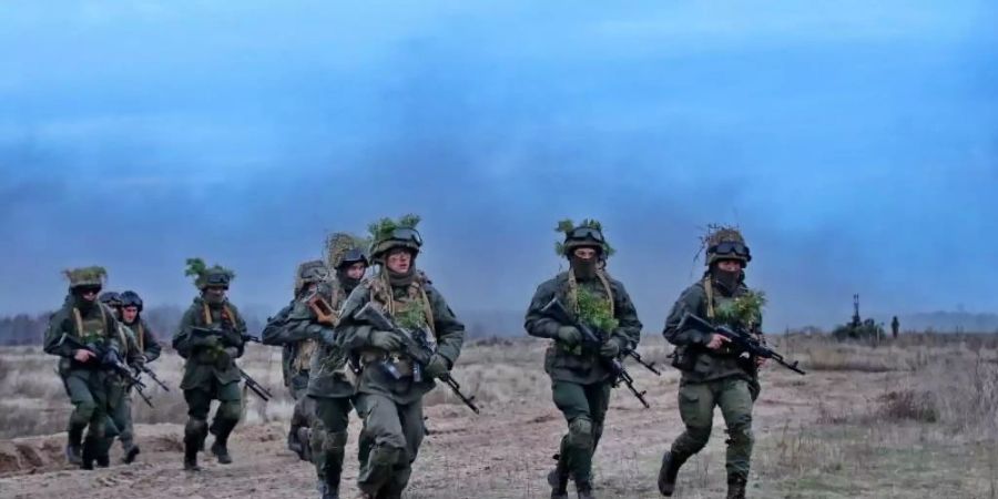 Ukrainische Soldaten