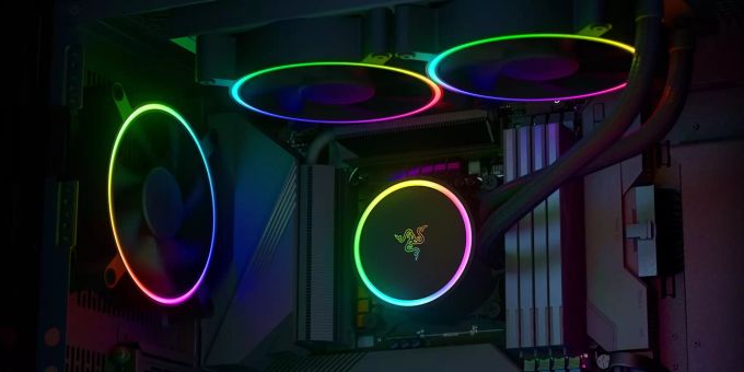 Wenn im «Razer PC» eines nicht fehlen darf, dann RGB. Razer PC