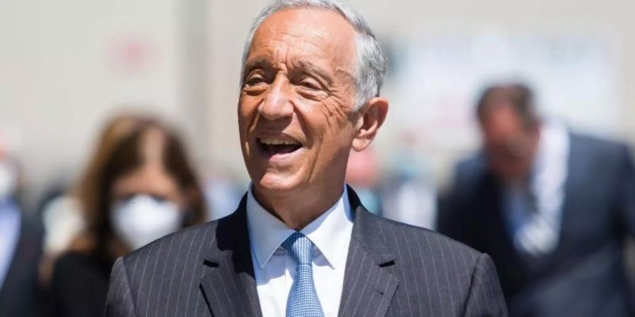Portugals Präsident Marcelo Rebelo de Sousa hat zur Beilegung einer Regierungskrise Neuwahlen ausgerufen. Foto: Luka Dakskobler/SOPA Images via ZUMA Wire/dpa