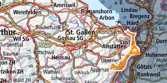 Strassen gesperrt - Im Rheinvorland drohen Hochwasser und Flutwellen