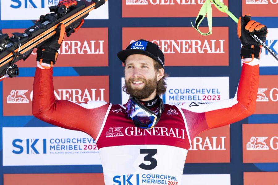 Der Österreicher fuhr in den Speed-Disziplinen stark. Im letzten Super-G der Saison wurde er Zweiter.