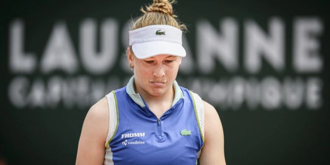 Céline Naef scheitert in Cincinnati in der 1. Runde. Céline Naef