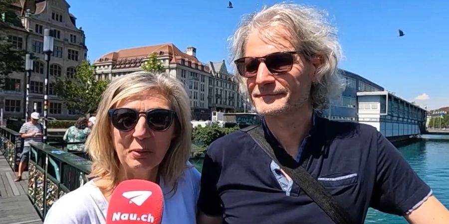 Katia und Nunzio haben ihr Schlössli tatsächlich wieder abgeholt.