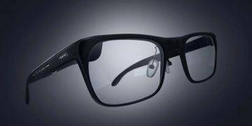 Augmented Reality Brille schwarz Oppo